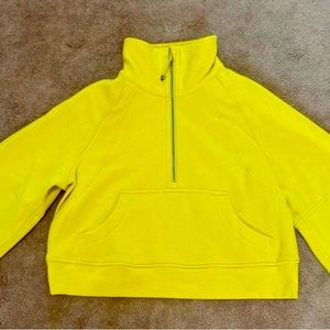 lululemon scuba 1/2 zip xl/xxl NWOT